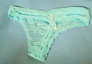 Tanga Victoria's Secret Verde Talla Única