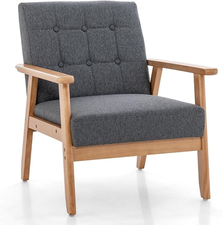 Poltrona da soggiorno imbottita, fino a 150 kg, mo