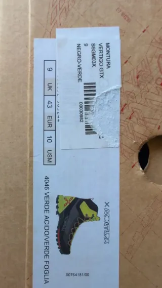 Botas de Montaña Montura Vértigo.