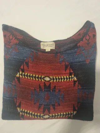 Jersey Ralph Lauren Diseño Étnico Talla S. 