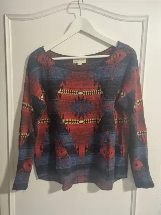 Jersey Ralph Lauren Diseño Étnico Talla S. 