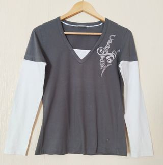 Camiseta manga larga Street One algodón 