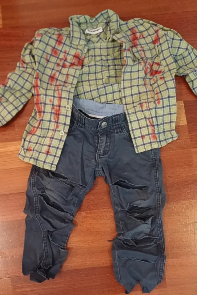 Disfraz Zombie Niño Talla 2-5 años