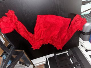Camisa flamenca roja