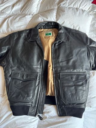 Chaqueta de cuero Liberto Negra