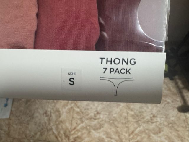Pack 7 tangas Women'secret Talla S