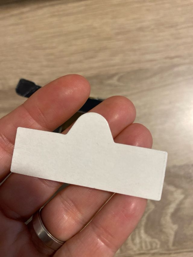 caja de medias lunas vintaje 