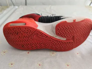 Zapatillas Nike Lebron Negras/Rojas Talla 38