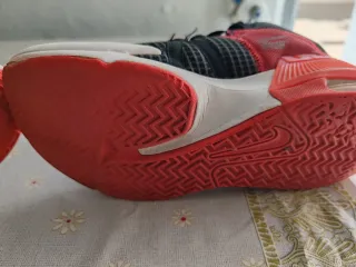 Zapatillas Nike Lebron Negras/Rojas Talla 38