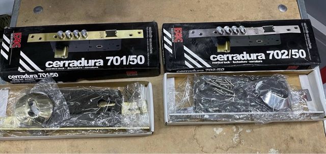 Cerraduras de embutir FAC y Cierrapuertas FAC