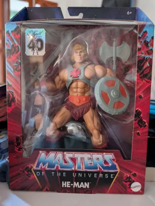 He-Man 40 Aniversario MOTU Figura