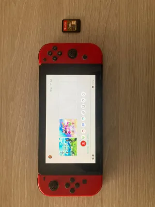 Nintendo Switch Roja + Zelda
