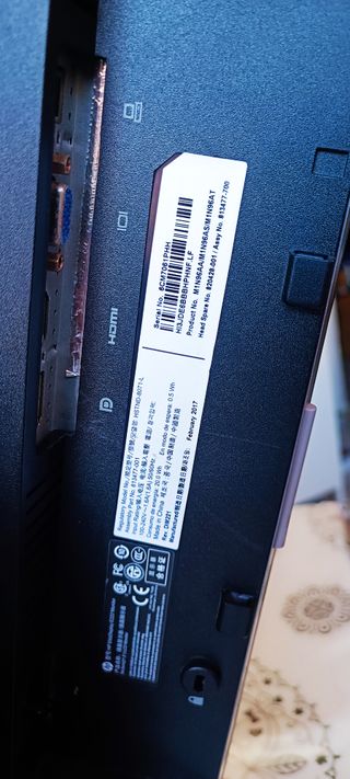 Monitor HP EliteDisplay E222 Negro/Plateado