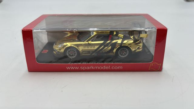 SPASA063 Sparkmodel Porsche 991 GT3 Cup PCCA 2014