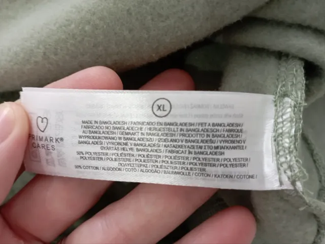 Sudadera. Primark. Talla XL.