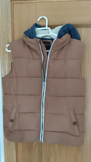 Chaleco acolchado niño Rebel marrón