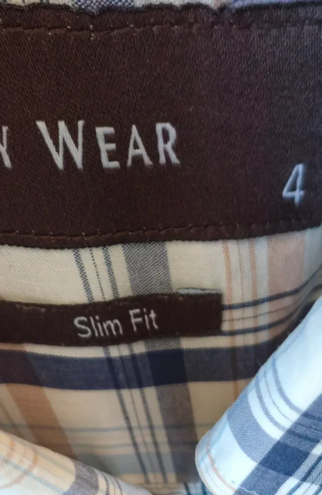 Camisa Camisa Easy wear caballero manga corta 