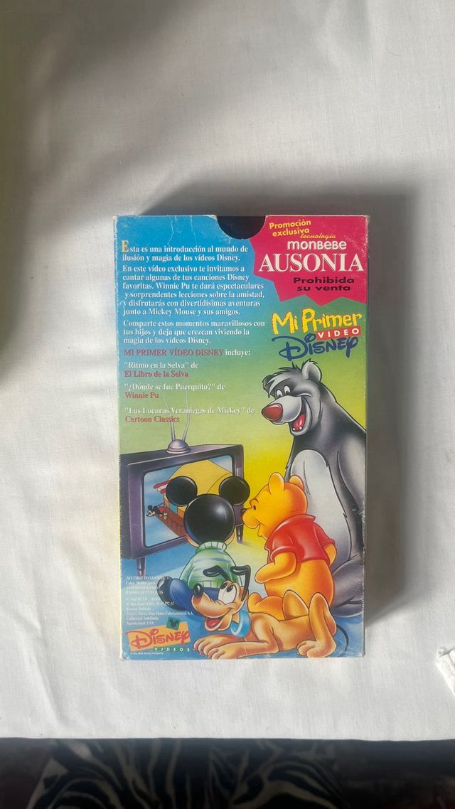 VHS Mi Primer Disney Español
