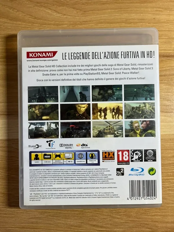 Metal Gear Solid HD Collection PS3
