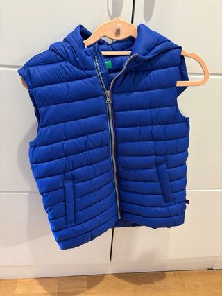 Chaleco plumífero niña Benetton 10/11 años
