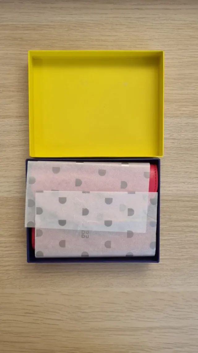 Portafoglio DUDU pelle RFID donna rosa