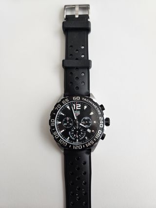 TAG Heuer F1 Cronógrafo Negro/Plata