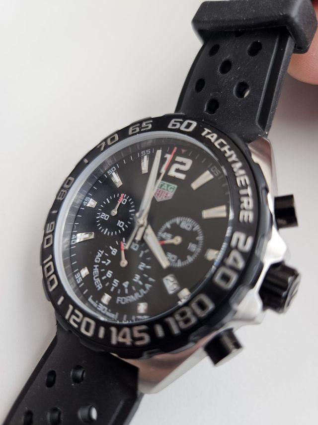 TAG Heuer F1 Cronógrafo Negro/Plata