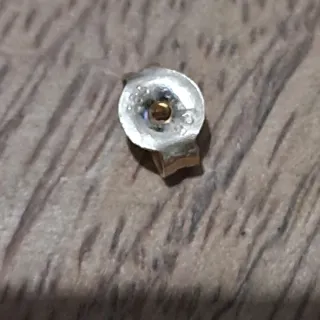 Pendiente Perla Tahití Chocolate