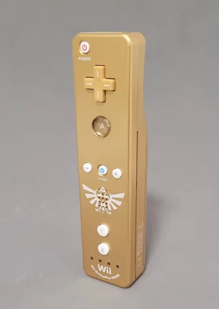 Telecomando Wii Mote edizione Gold Zelda
