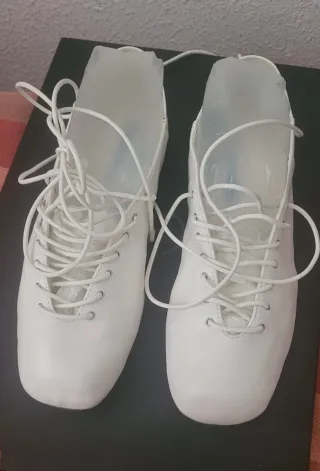 Bailarinas Massimo Dutti Blancas Talla 38