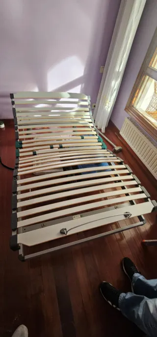 Cama articulada usada 4meses regala almoada edredo