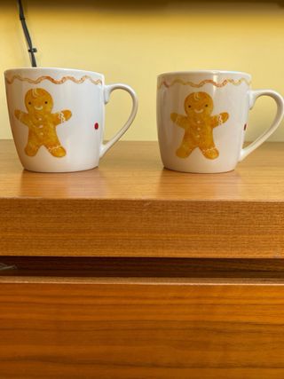 Tazas Navideñas - Galleta de Navidad (nuevas).