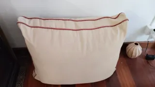 Cojines de sofá beige (2 unidades)