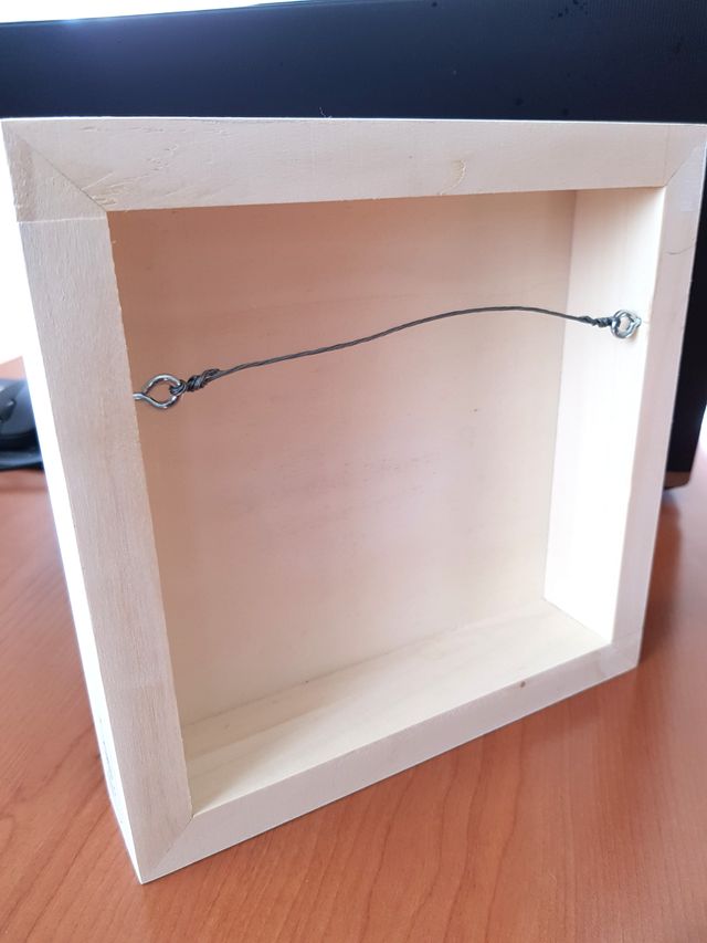 Quadro decorativo realizzato a mano decoupage