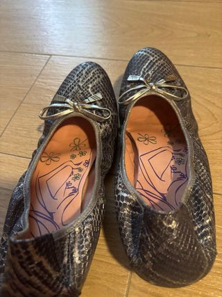 Bailarinas Pitillos Piel Talla 41