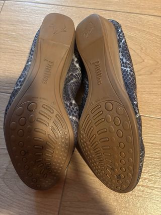 Bailarinas Pitillos Piel Talla 41