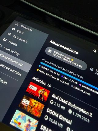 Steam Deck OLED 500GB Nero/Grigio