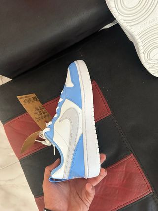 Nike Court Borough Low Recraft (GS) Azul/Blanco