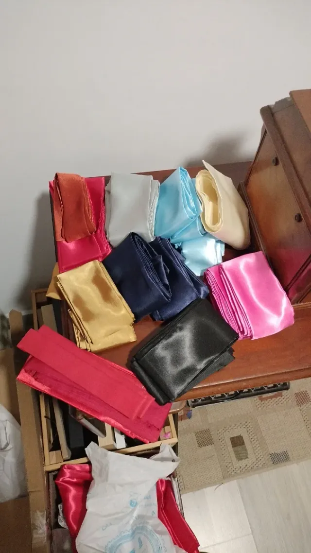 Fajín y corbatín rojo