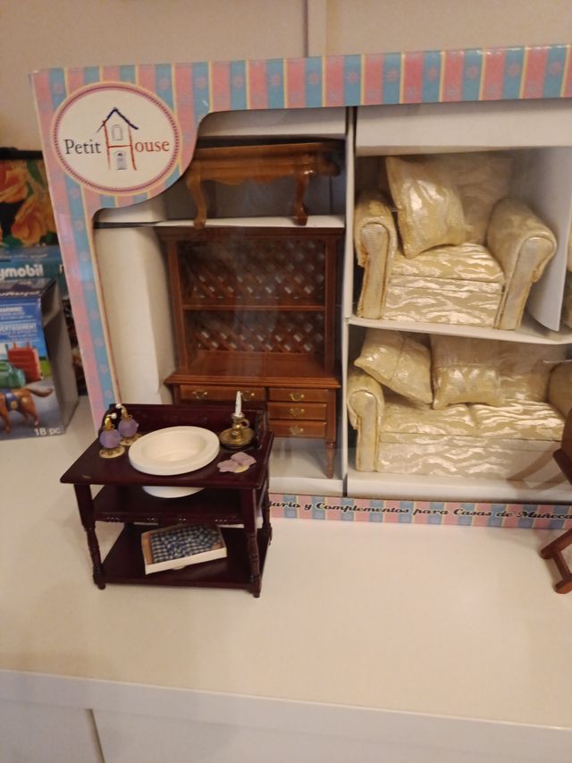 Lote Muebles Miniatura Casa Muñecas para Arancha
