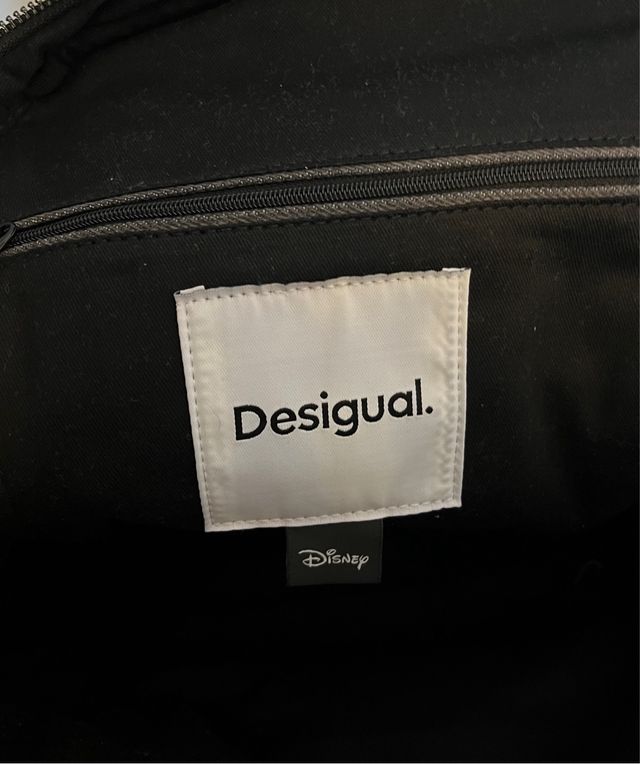 Mochila Desigual Mickey Mouse Gris