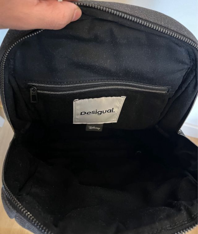 Mochila Desigual Mickey Mouse Gris