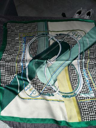 Foulard seta stampato