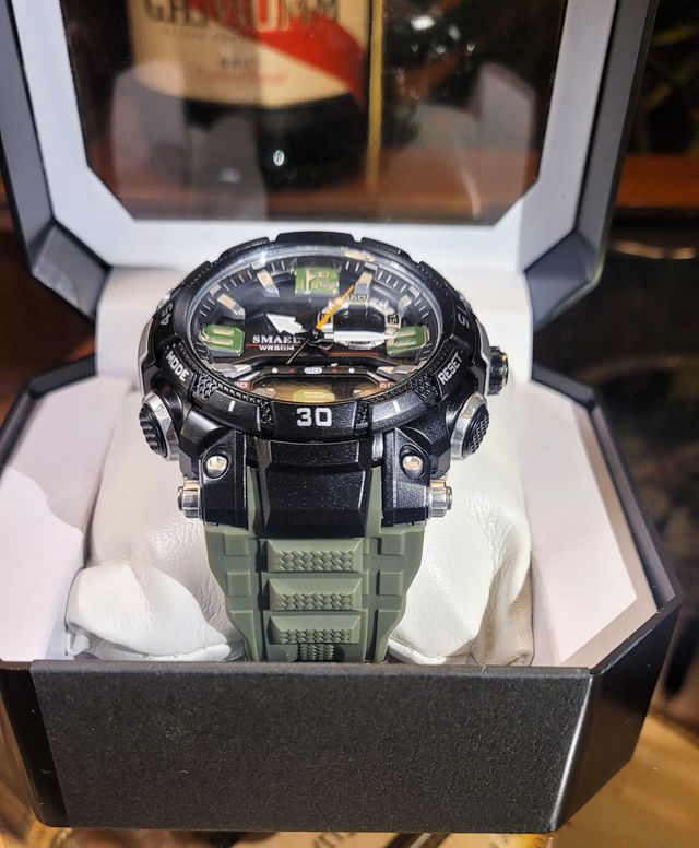 Orologio Smael Doppio Display con cofanetto