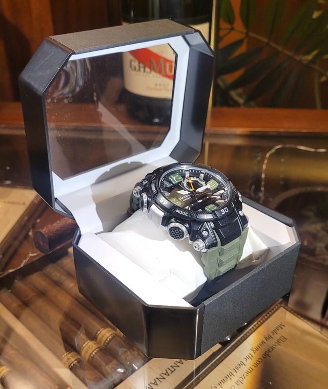 Orologio Smael Doppio Display con cofanetto