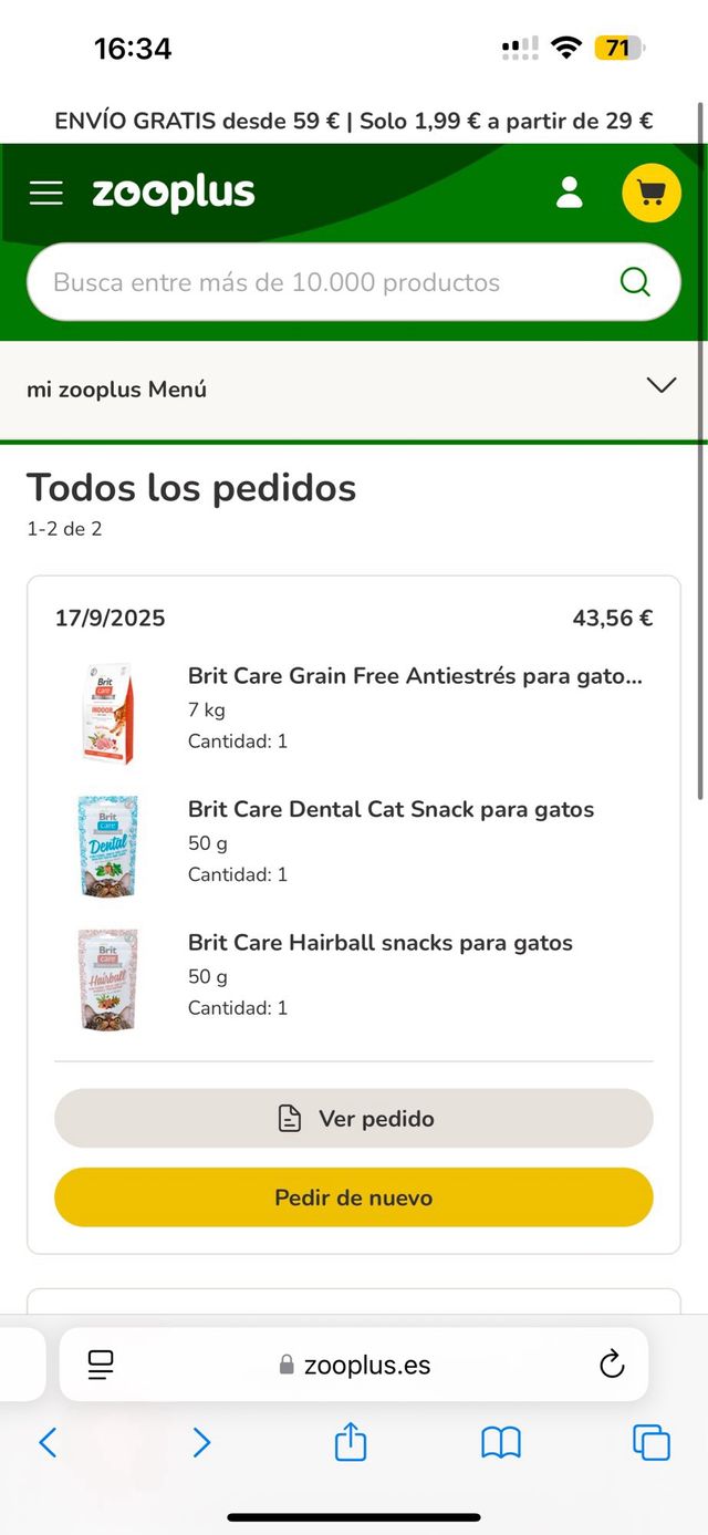 Brit Care Indoor Anti-Stress Gato 7kg