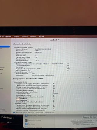 MacBook Pro 13” 2017 Gris Espacial