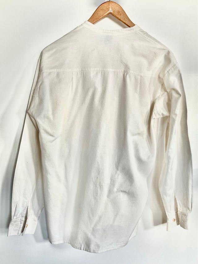 Camisa Ibicenca con Cordones
Blanco roto