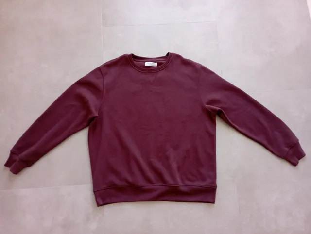 Sudadera. Primark. Burdeos. Talla XL.