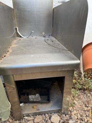 Cajonera de acero inoxidable